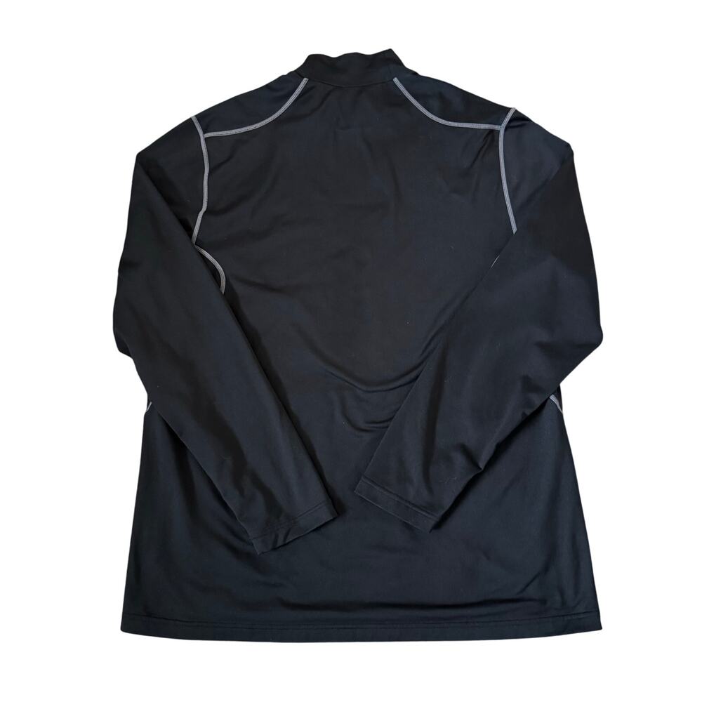 Nike Golf Dri Fit Tour Performance Pullover Mock Neck Mens XL Black 811795-010